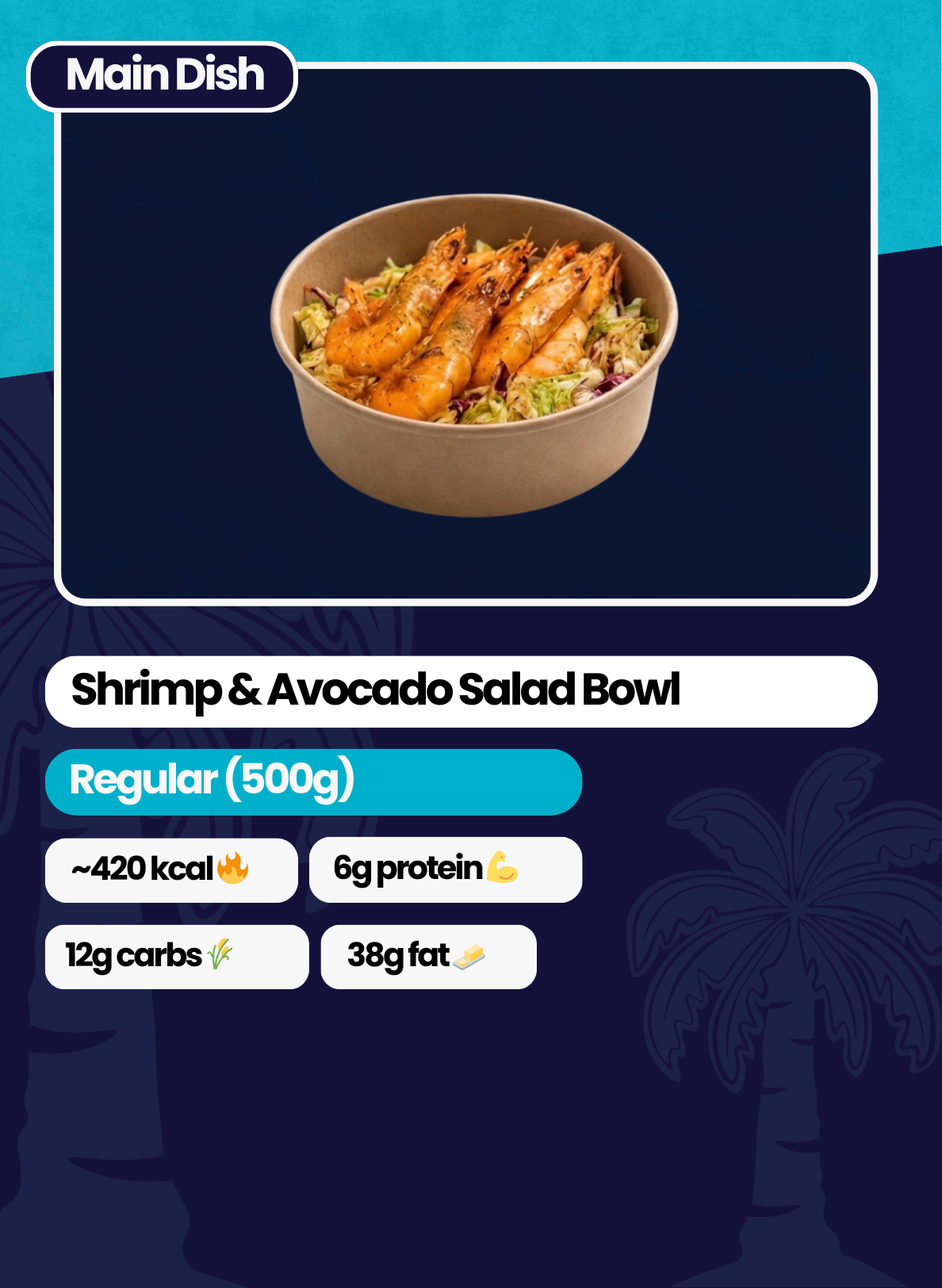 Shrimp & Avocado Salad Bowl